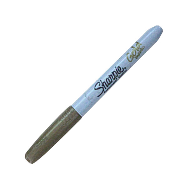 SHARPIE/三福 金属色记号笔 1834364 金色 1mm 12支 1盒