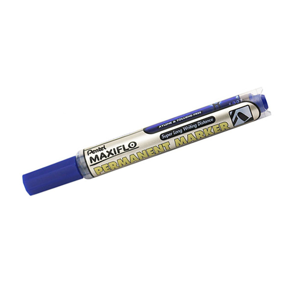 PENTEL/派通 后压式记号笔 NLF50-C 蓝色 4.5mm 12支 1盒