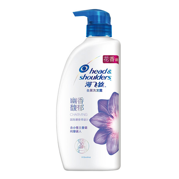 HEAD&SHOULDERS/海飞丝 幽香馥郁去屑洗发露 6903148255360 750mL 1瓶