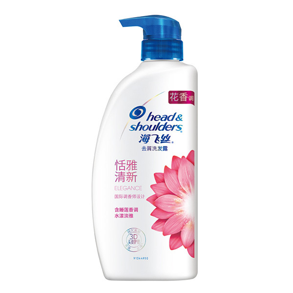 HEAD&SHOULDERS/海飞丝 恬雅清新去屑洗发露 6903148255391 750mL 1瓶