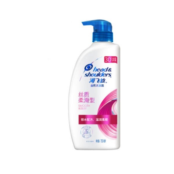 HEAD&SHOULDERS/海飞丝 去屑洗发露丝质柔滑型 6903148044957 750mL 1瓶