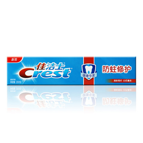 CREST/佳洁士 健康专家防蛀修护牙膏(清新青柠) 6903148017258 200g 1支