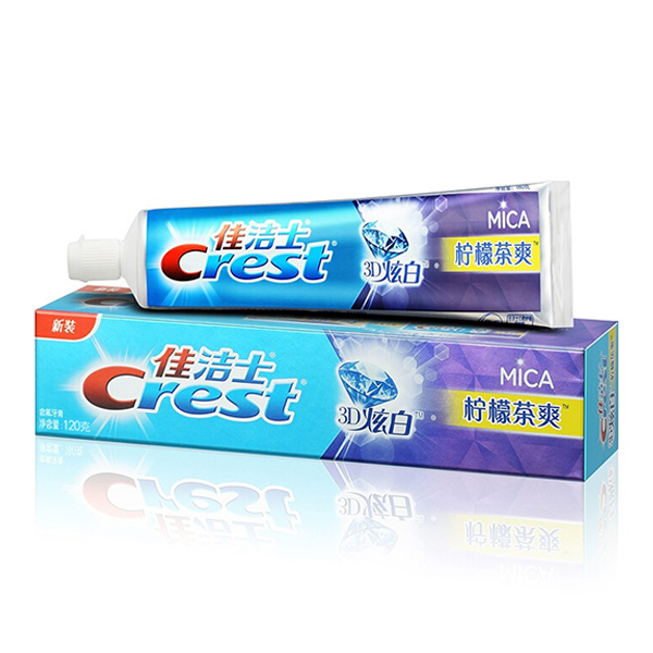 CREST/佳洁士 3D炫白柠檬茶爽牙膏 6903148064863 120g 1支