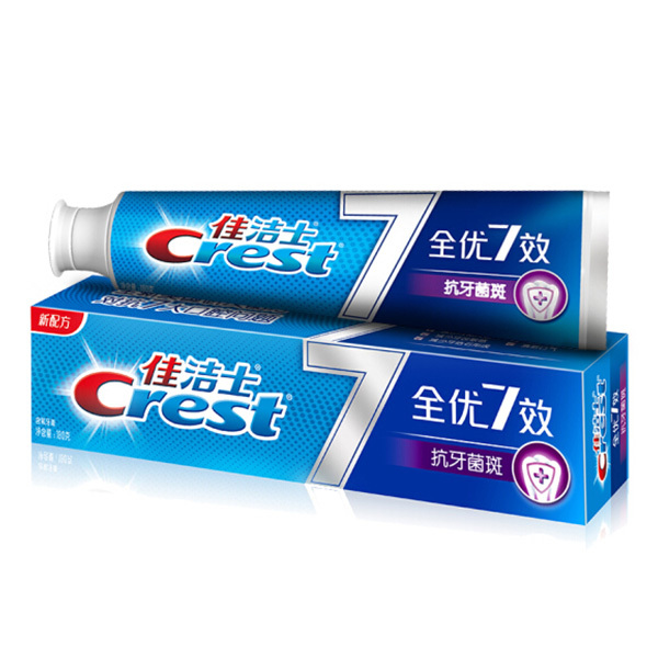 CREST/佳洁士 全优7效抗牙菌斑牙膏 6903148247761 180g 1支
