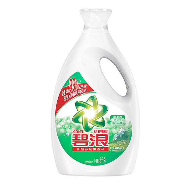 ARIEL/碧浪 洁护如新洗衣液自然清新型 6903148193938 3kg 1瓶