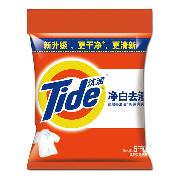TIDE/汰渍 净白去渍洗衣粉 6903148019221 5kg 1袋