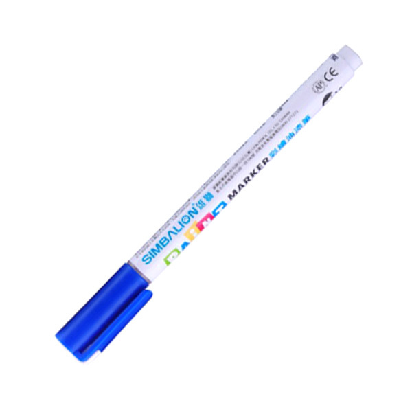 SIMBALION/雄狮 1.0mm彩绘油漆笔 VN3010 蓝色1.0mm 1支