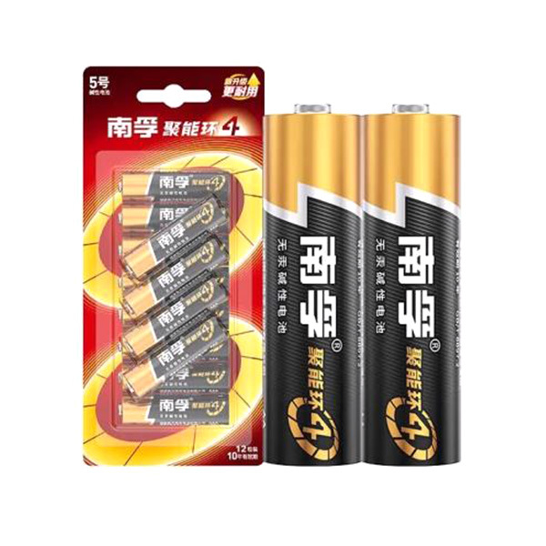 NANFU/南孚 碱性电池 LR6/AA 5号 12粒装 新老款随机发货 1包