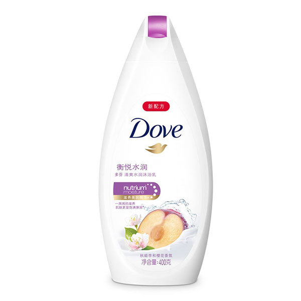 DOVE/多芬 衡悦水润清爽水润沐浴乳 6902088309980 400g 1瓶