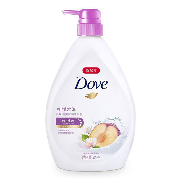 DOVE/多芬 衡悦水润清爽水润沐浴乳 6902088309997 720g 1瓶