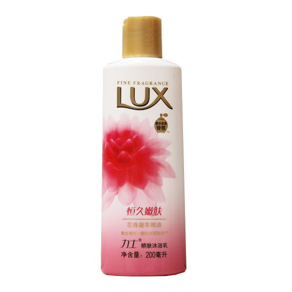 LUX/力士 娇肤沐浴乳(恒久嫩肤) 6902088311174 200mL 1瓶
