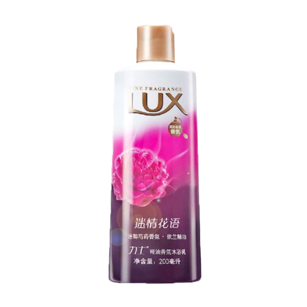 LUX/力士 精油香氛沐浴乳(迷情花语) 6902088313925 200mL 1瓶