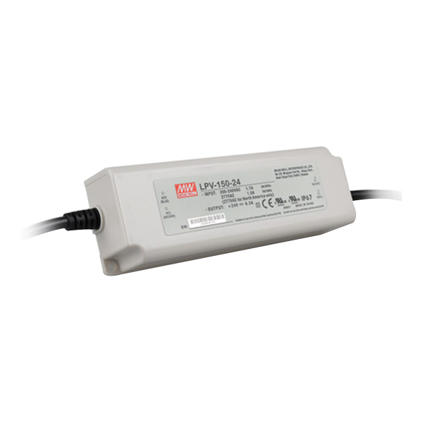 MW/明纬 LPV-150系列150W单组输出开关电源 LPV-150-24 1个