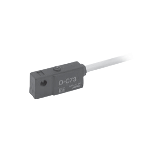 SMC D系列磁性开关 3C-D-C73Z DC24V/AC100V 直接出线式 继电器/PLC 线长5m 有触点 1个