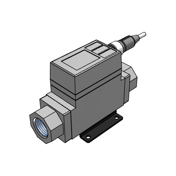 SMC PF2A系列流量开关 PF2A751-04-27 流量范围50~500L/min 接口Rc1/2 NPN 1个