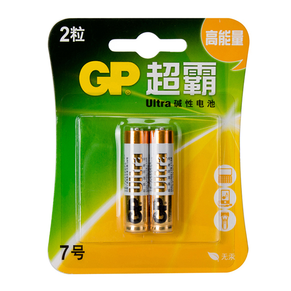 GP/超霸 7号碱性电池 GP24A-L2 1粒