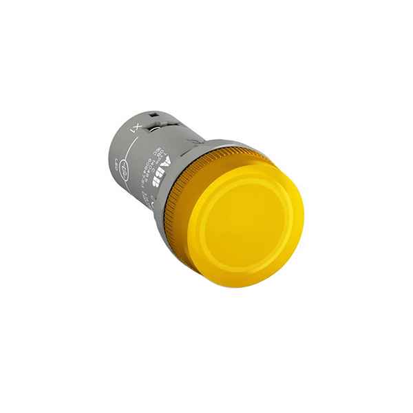 ABB C系列紧凑型指示灯 CL2-502Y 安装直径22mm 黄色 10个 1包