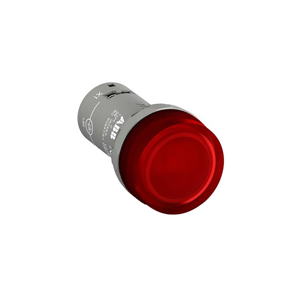 ABB C系列紧凑型指示灯 CL2-623R 安装直径22mm 红色 峰值抗感应电压60V以上 10个 1包