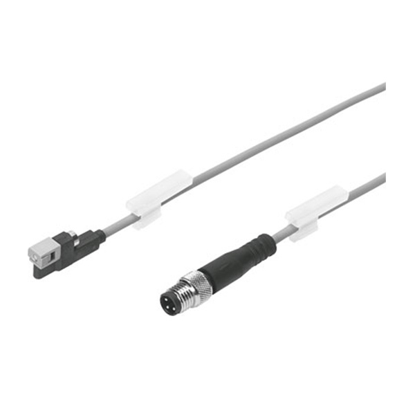 FESTO/费斯托 SMT-8系列接近开关 SMT-8G-PS-24V-E-0,3Q-M8D DC24V 直接出线式 线长0.3m 有触点 1个