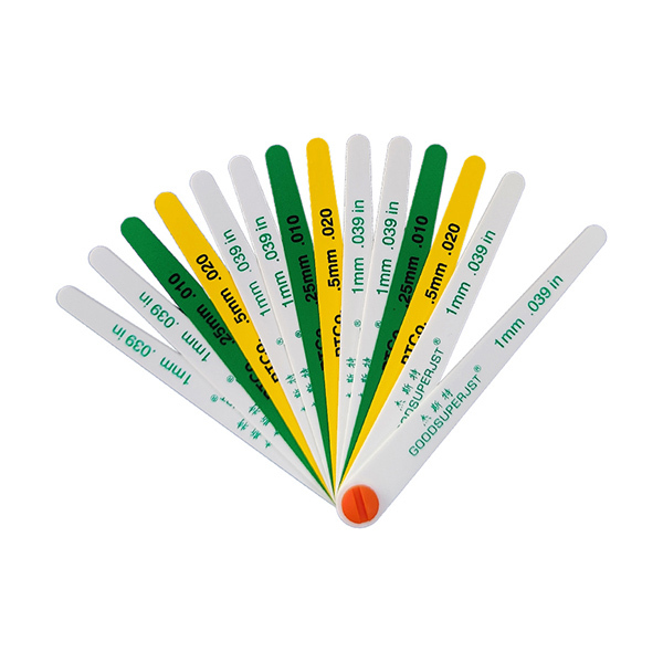 GOODSUPERJST 汽车工业塑料塞尺 JST-12379 0.25~1mm 14片 不代为第三方检测 1套