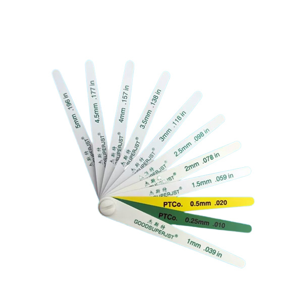 GOODSUPERJST 汽车工业塑料塞尺 JST-19097 0.25~5mm 11片 不代为第三方检测 1套