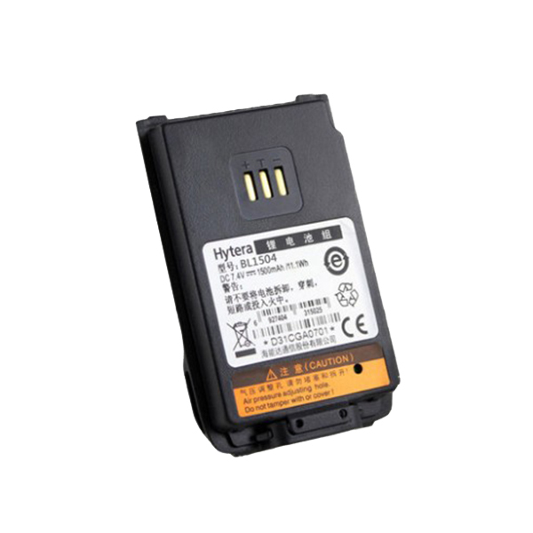 HYTERA/海能达 对讲机锂电池 BL1504 1500mAh 适配机型PD400/410/460/480/500/560/590/600/660/680 TD500/510/520/560/580 1个