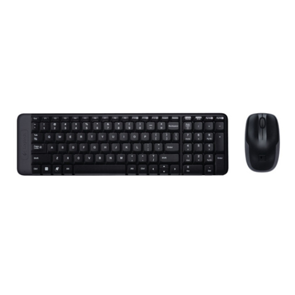 LOGITECH/罗技 无线鼠标无线键盘套装 安静键入 MK220 1套