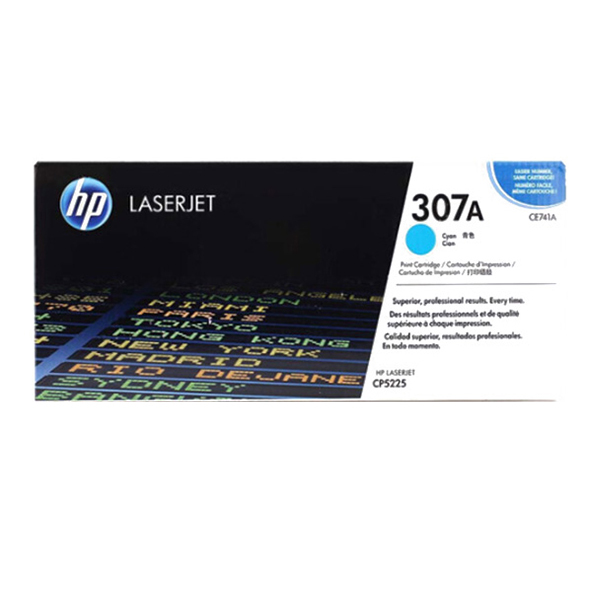 HP/惠普 硒鼓 CE741A 307A 青色 (适用LaserJet CP5220) 1件