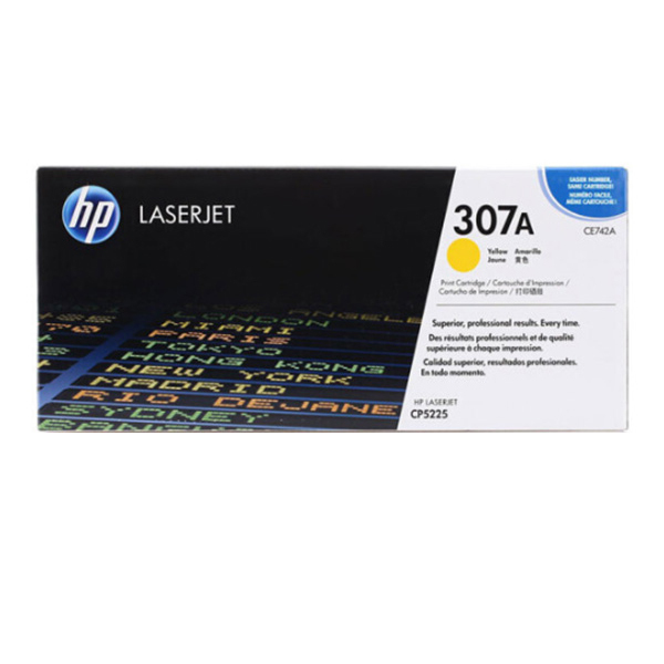 HP/惠普 硒鼓 CE742A 307A 黄色 (适用LaserJet CP5220) 1件