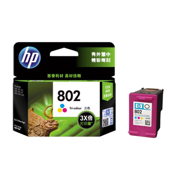 HP/惠普 墨盒 CH564ZZ 802 彩色 1件
