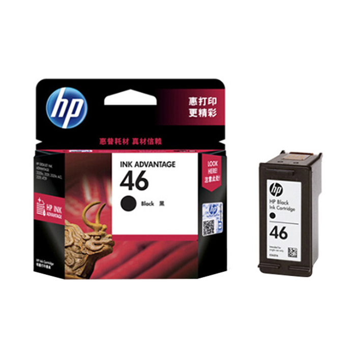 HP/惠普 墨盒 CZ637AA 46 黑色 1件