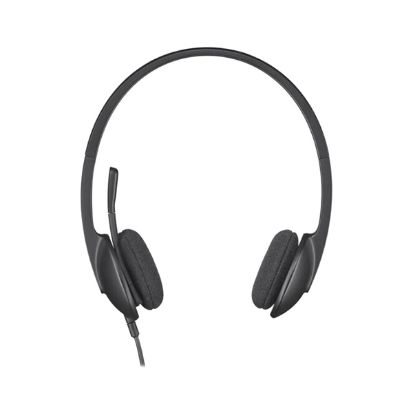 LOGITECH/罗技 头戴式耳机 H340 黑色 USB接口 1个