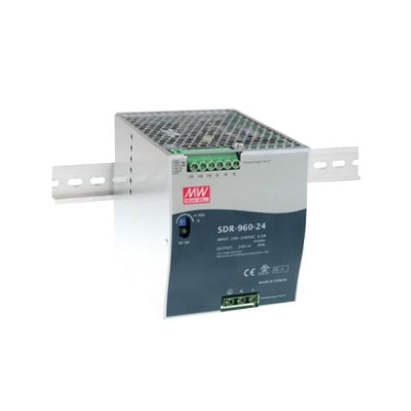 MW/明纬 SDR-960系列960W单组工业用导轨型具PFC功能 SDR-960-24 1个