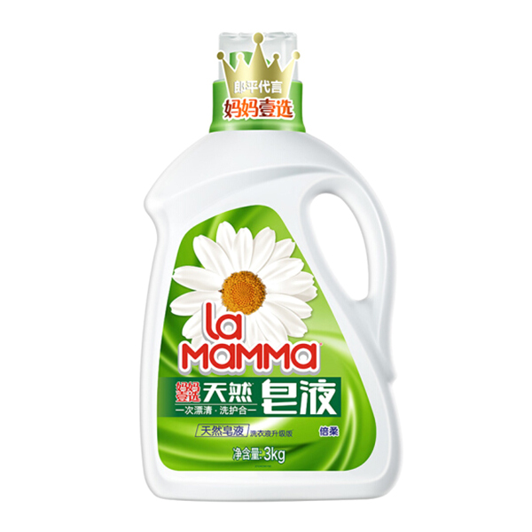 LAMAMMA/妈妈壹选 天然皂液倍柔 6925911502051 3kg 1瓶