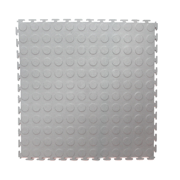ECOBOOTHS/爱柯部落 坦内德耐磨型工业地板砖 4001 灰色 50×50cm 厚6.5mm 1片