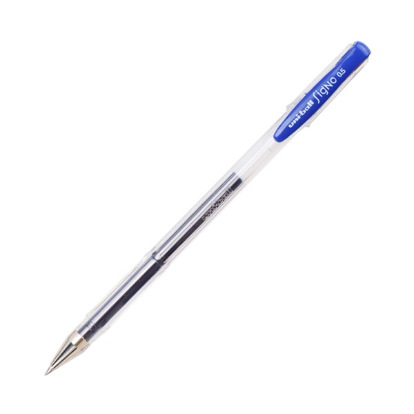 UNI/三菱 UM-100 中性笔 UM-100 蓝色 0.5mm (替芯UMR-5)10支/盒 1盒