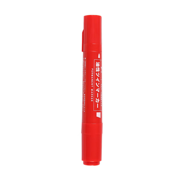 PLATINUM/白金 油性大双头红色记号笔 CPM-150 红色 1盒