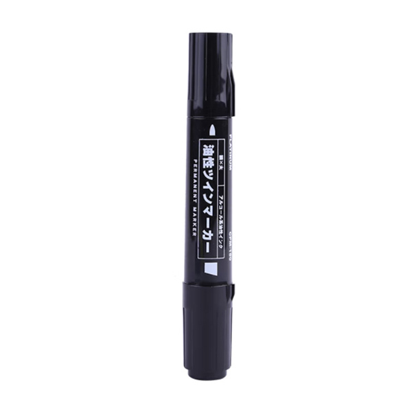 PLATINUM/白金 油性大双头黑色记号笔 CPM-150 黑色 1盒