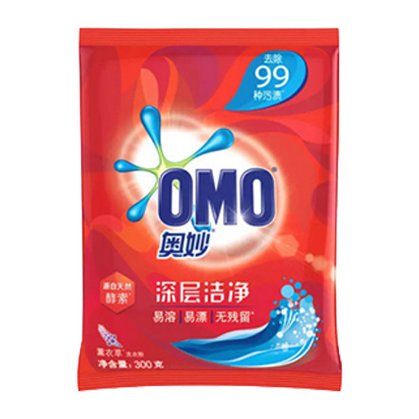 OMO/奥妙 深层洁净洗衣粉(薰衣草) 6902088718874 300g 1袋