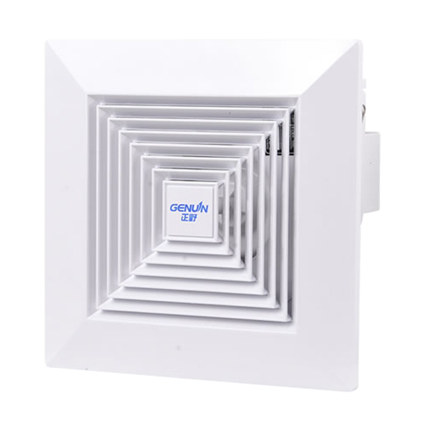 GENUIN/正野 天花板管道式换气扇 BPT12-14C-1 220V 28W 接管直径100mm 开孔尺寸232×232mm 1台