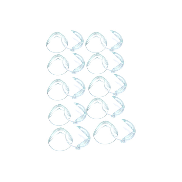 SAFEWARE/安赛瑞 球型透明防撞护角 12241 PVC 透明 1包
