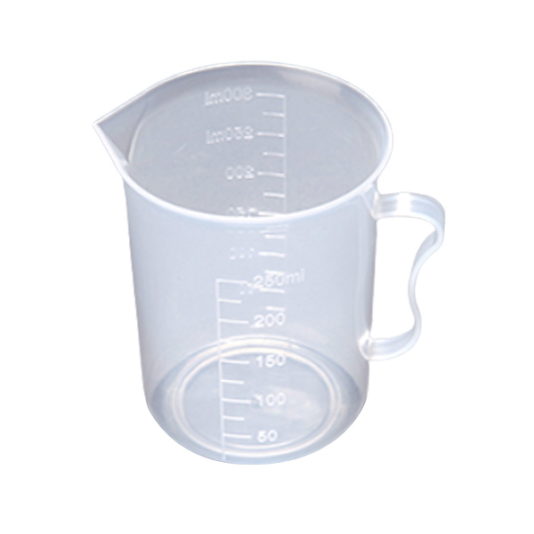 LEIGU/垒固 PP塑料量杯 S-000103 250mL 口径70mm 带柄 1个