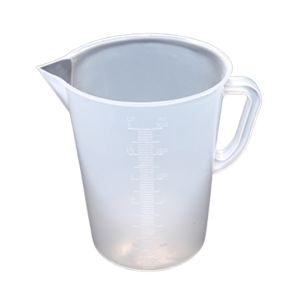 LEIGU/垒固 PP塑料量杯 S-000107 3L 口径151mm 带柄 1个
