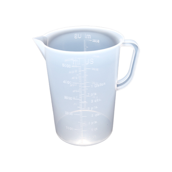 LEIGU/垒固 PP塑料量杯 S-000108 5L 口径173mm 带柄 1只