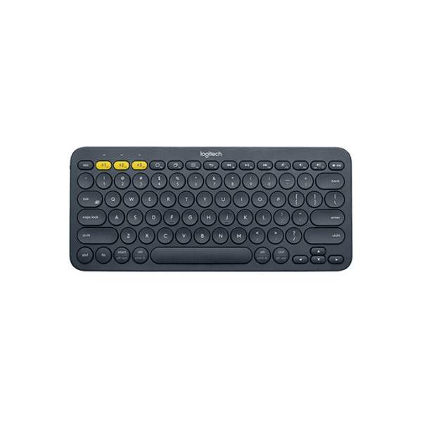 LOGITECH/罗技 蓝牙键盘 K380 蓝牙 灰色 1个