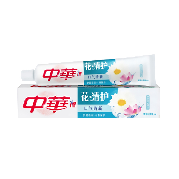 ZHONGHUA/中华 花清护清菊沁莲牙膏 6902088605099 140g 1支