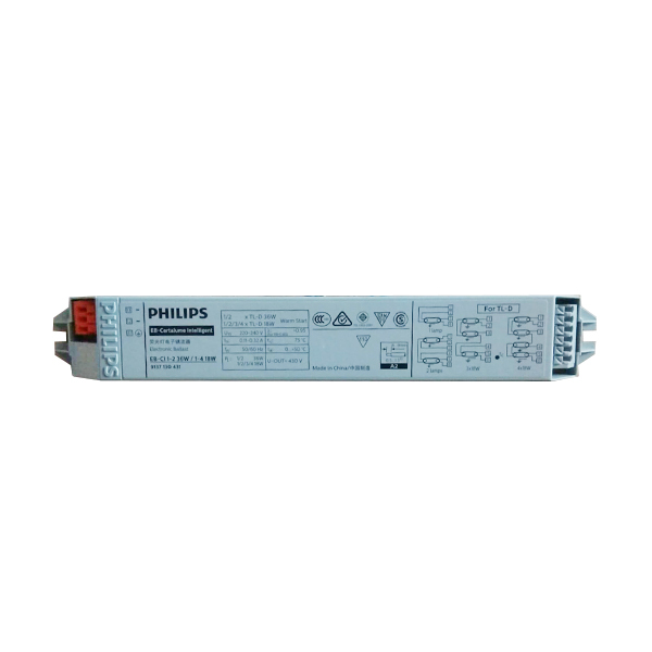 PHILIPS/飞利浦 T8电子镇流器 EB-Ci 1-2 36w/1-4 18W 220V 50/60Hz 1个