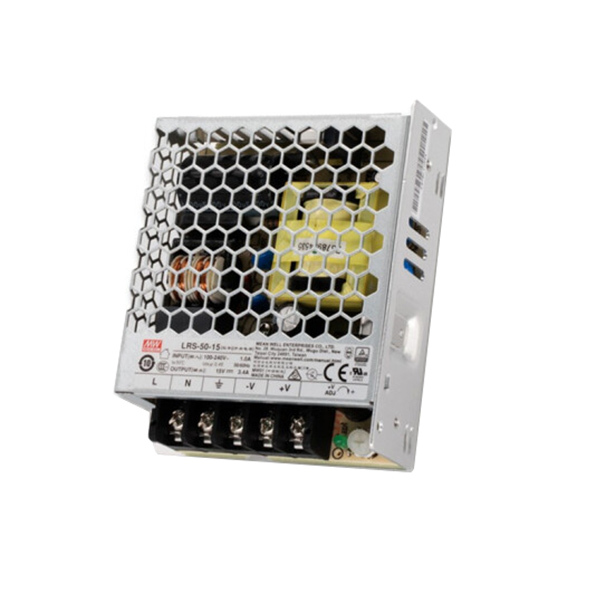 MW/明纬 LRS-50系列50W单组输出电源供应器 LRS-50-15 1个