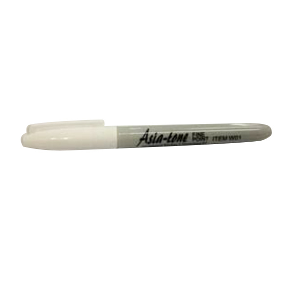 ASIA-TONE/亚通 油性记号笔 W01 1mm 白色 1支