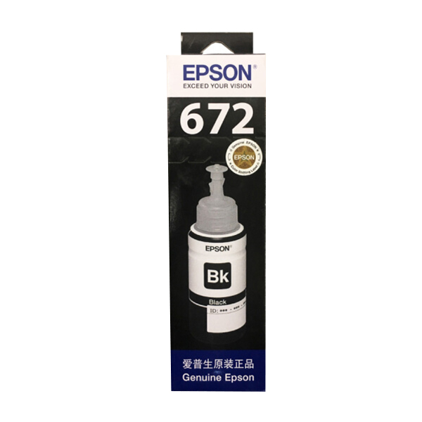 EPSON/爱普生 墨水 T6721 黑色 1盒